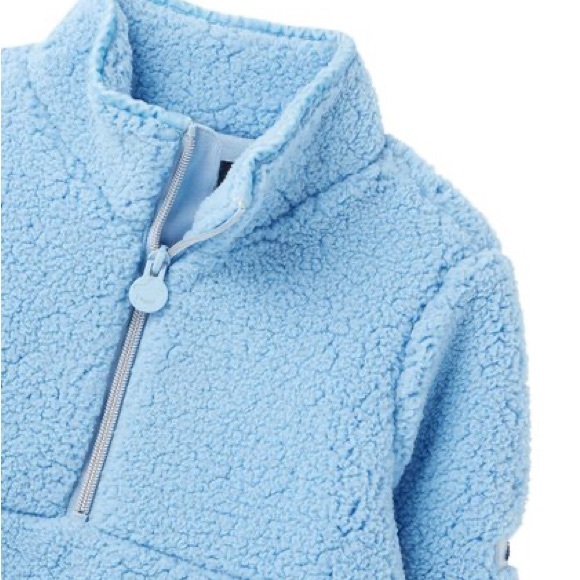 NWT Joules Poppie Cosy Fleece Light Blue - Picture 3 of 3